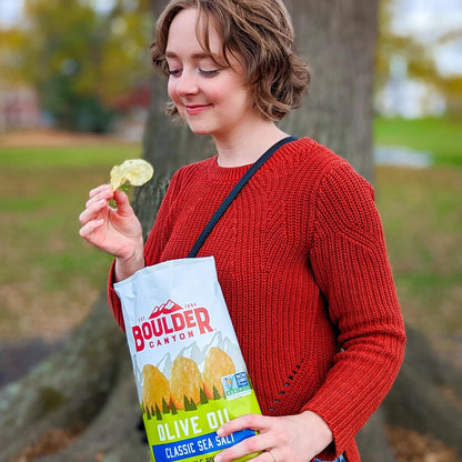 Boulder Canyon Hickory BBQ Kettle Potato Chips - 142g