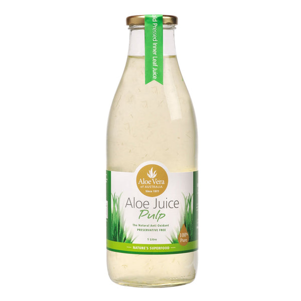 ALOE VERA OF AUSTRALIA Aloe Juice Pulp 1L - L'Organic