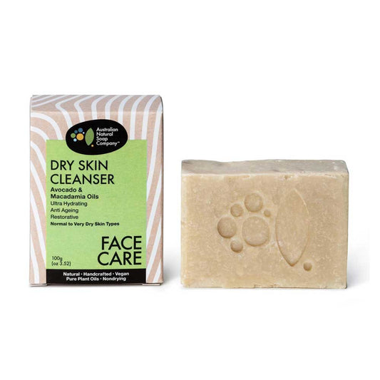 ANSC Dry Skin Facial Cleanser Avocado & Macadamia Oils - 100g