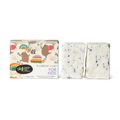 ANSC Rainbow Soap for Kids - 2 x 50g - L'Organic