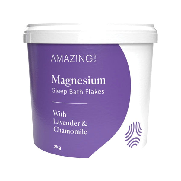 Amazing You Magnesium Sleep Bath Flakes With Lavender & Chamomile - 2kg - L'Organic