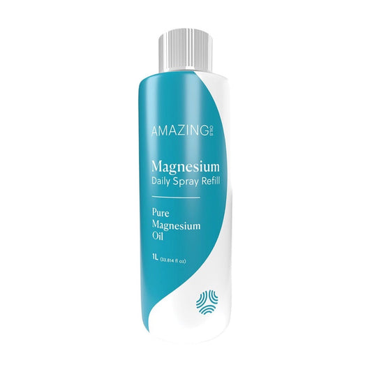 Amazing You Magnesium Daily Spray Refill Pure Magnesium Oil - 1L - L'Organic
