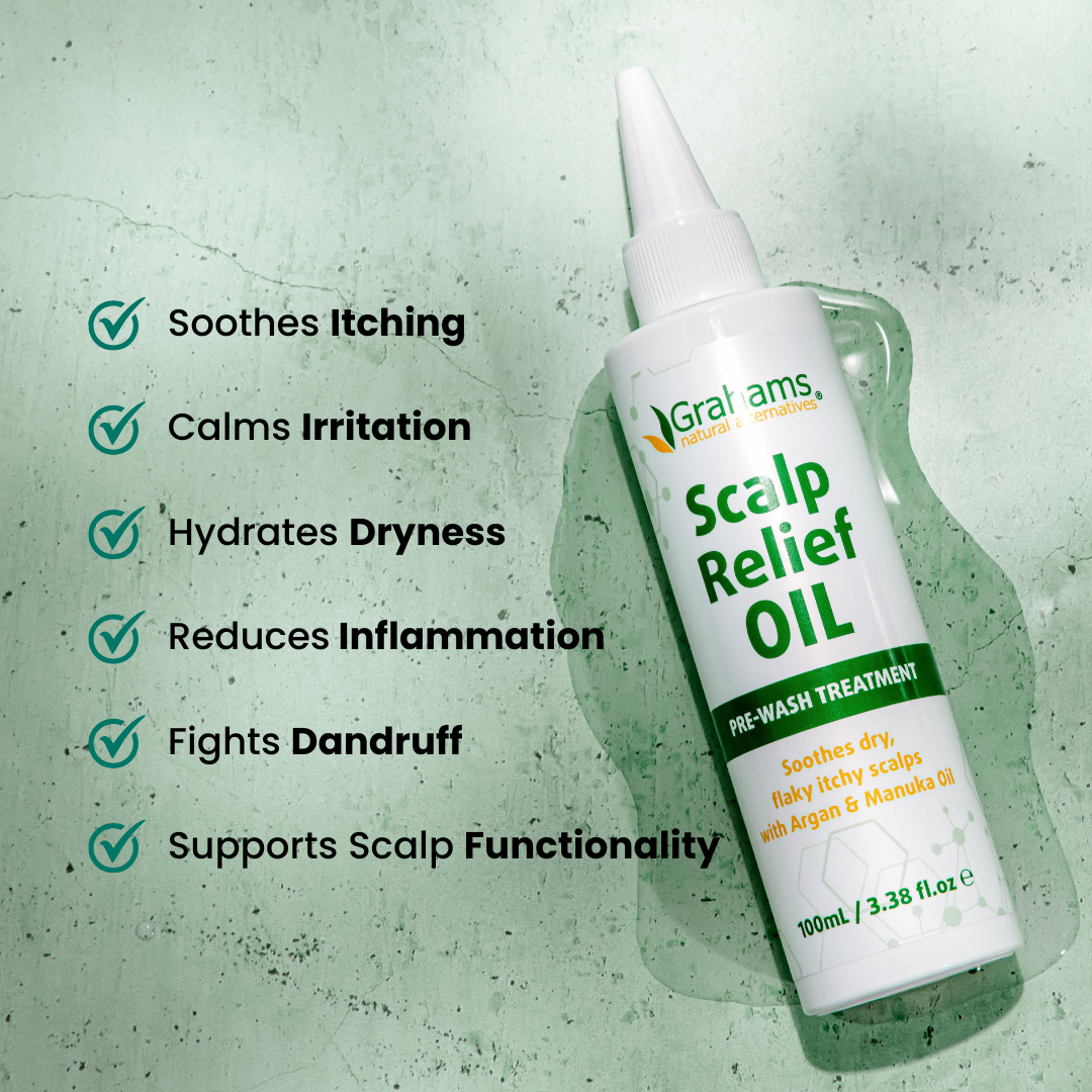 Grahams Natural Scalp Relief Oil - 100ml - L'Organic