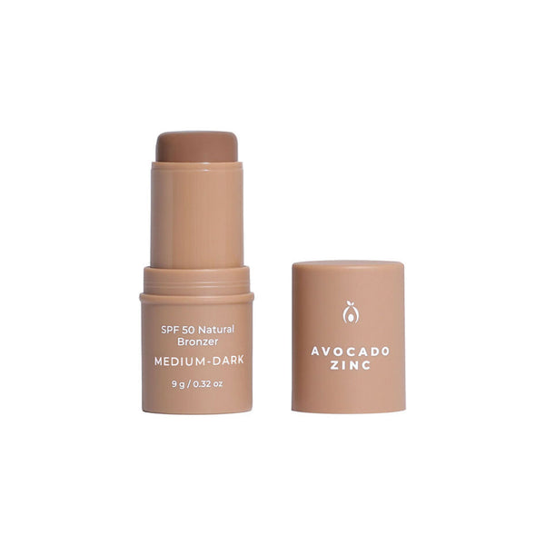 AVOCADO ZINC SPF50 Natural Bronzer Medium - Dark 9g - L'Organic