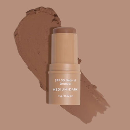 AVOCADO ZINC SPF50 Natural Bronzer Medium - Dark 9g - L'Organic