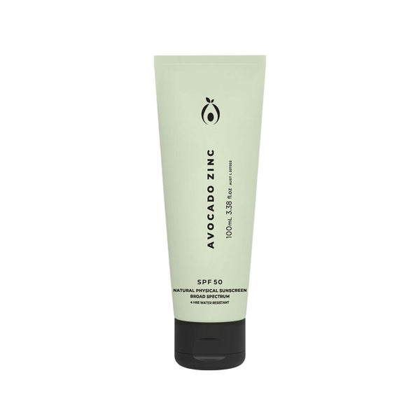 Avocado Zinc SPF50 Natural Physical Sunscreen - 100ml - L'Organic