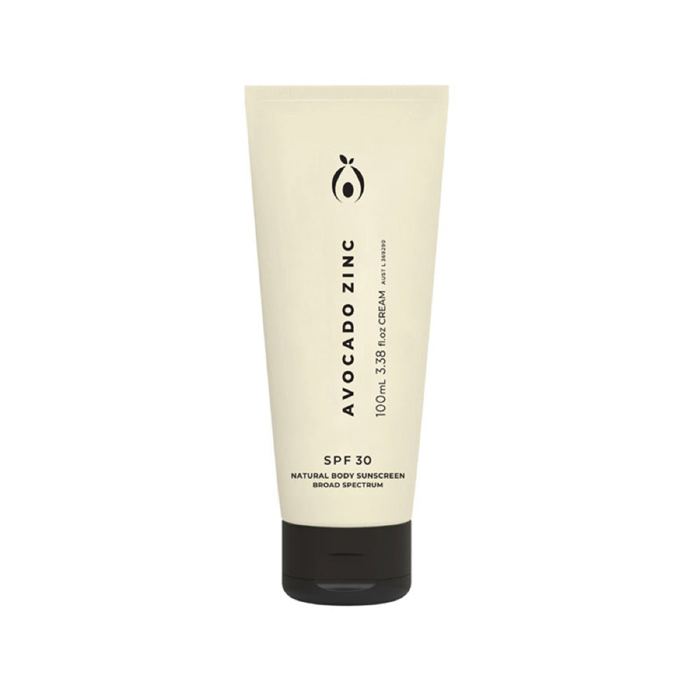Avocado Zinc SPF30 Natural Body Sunscreen - 200ml - L'Organic