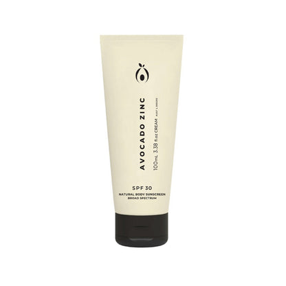 Avocado Zinc SPF30 Natural Body Sunscreen - 200ml - L'Organic