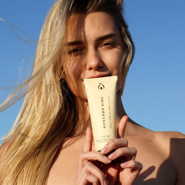Avocado Zinc SPF30 Natural Body Sunscreen - 200ml - L'Organic