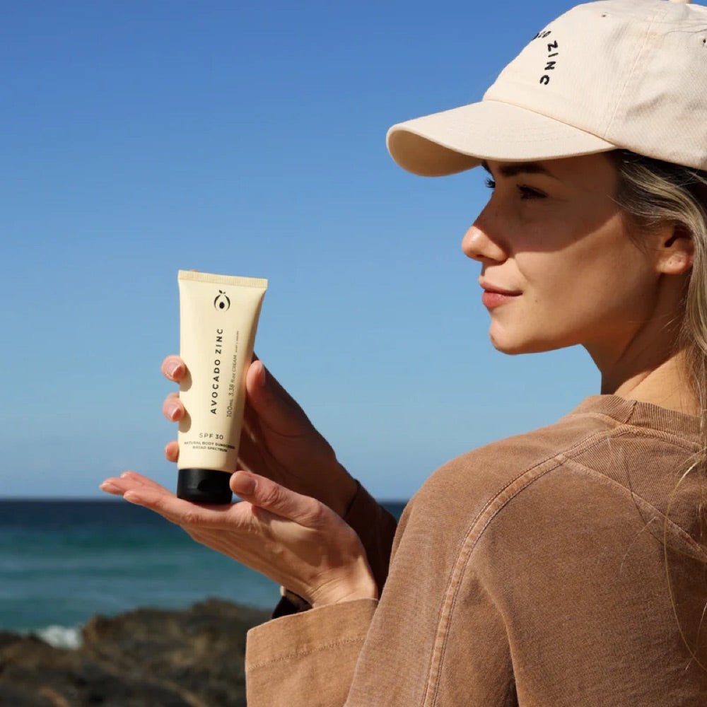 Avocado Zinc SPF30 Natural Body Sunscreen - 200ml - L'Organic