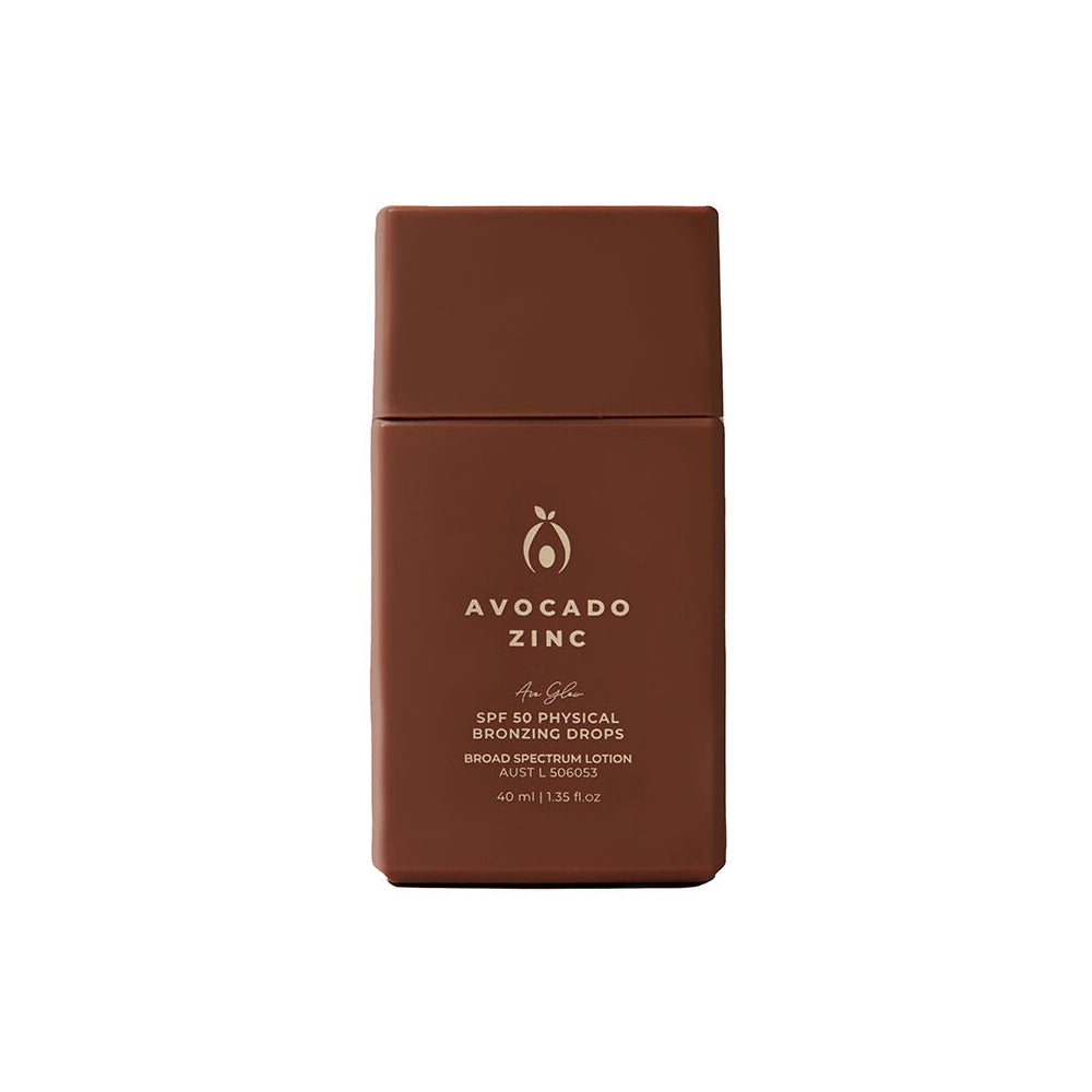 AVOCADO ZINC SPF50 Physical Bronzing Drops 40ml - L'Organic
