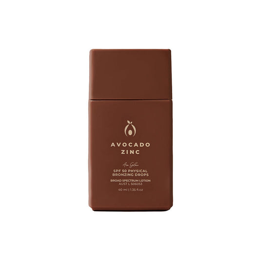 AVOCADO ZINC SPF50 Physical Bronzing Drops 40ml - L'Organic