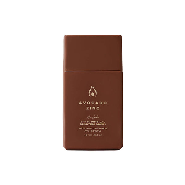 AVOCADO ZINC SPF50 Physical Bronzing Drops 40ml - L'Organic