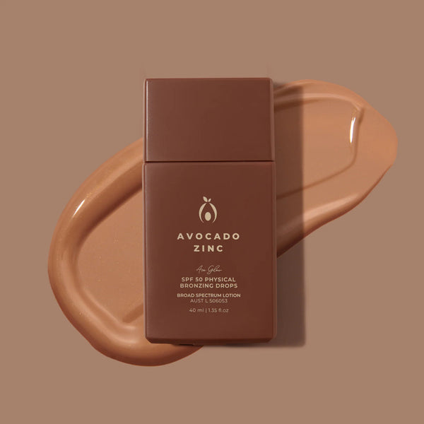 AVOCADO ZINC SPF50 Physical Bronzing Drops 40ml - L'Organic