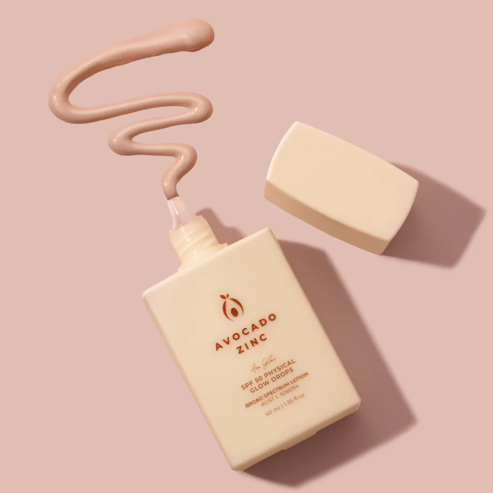 AVOCADO ZINC SPF50 Physical Glow Drops 40ml - L'Organic