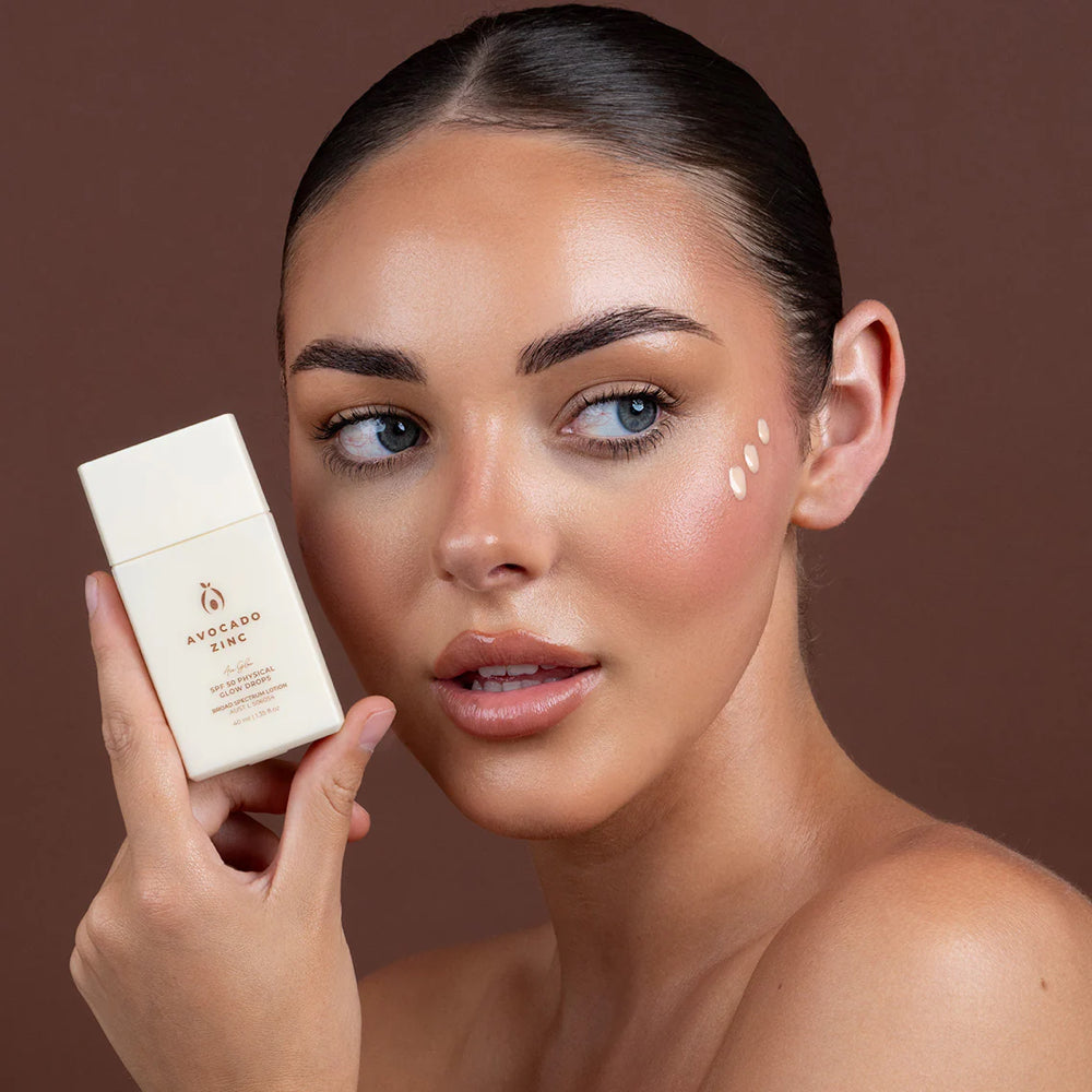 AVOCADO ZINC SPF50 Physical Glow Drops 40ml - L'Organic