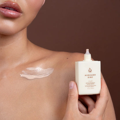 AVOCADO ZINC SPF50 Physical Glow Drops 40ml - L'Organic