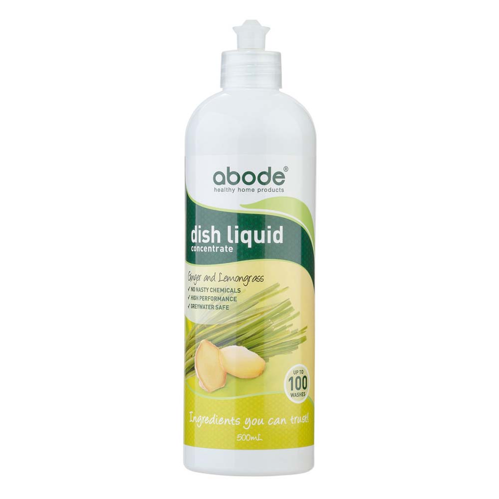 Abode Dish Liquid - Ginger & Lemongrass - 500ml