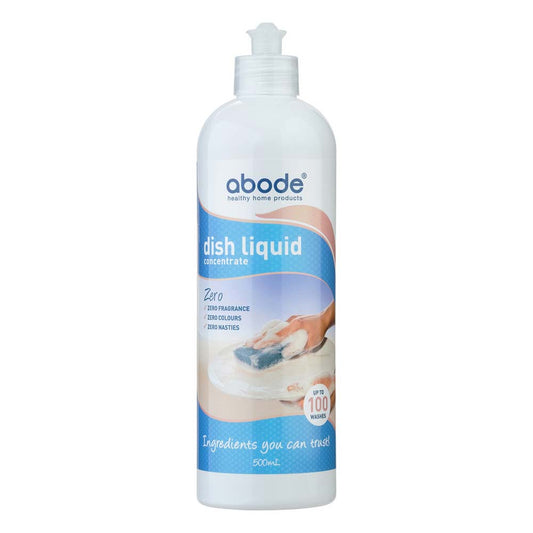 Abode Fragrance Free Dish Liquid - Zero - 500ml