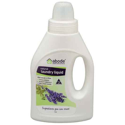 Abode Laundry Liquid - Wild Lavender & Mint - 1L