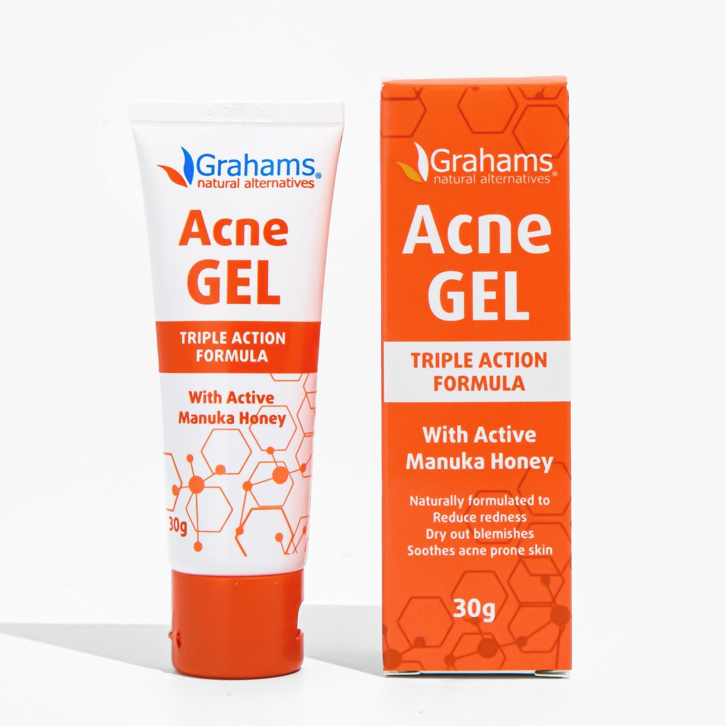 Grahams Natural Acne Gel - 30g - L'Organic