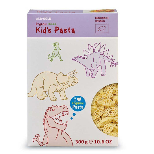 Alb-Gold Organic Kids Pasta - Dinos - 300g