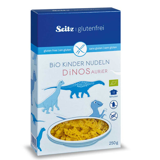 Alb-Gold Sietz Organic Kids Pasta Gluten-Free - Dinos - 250g