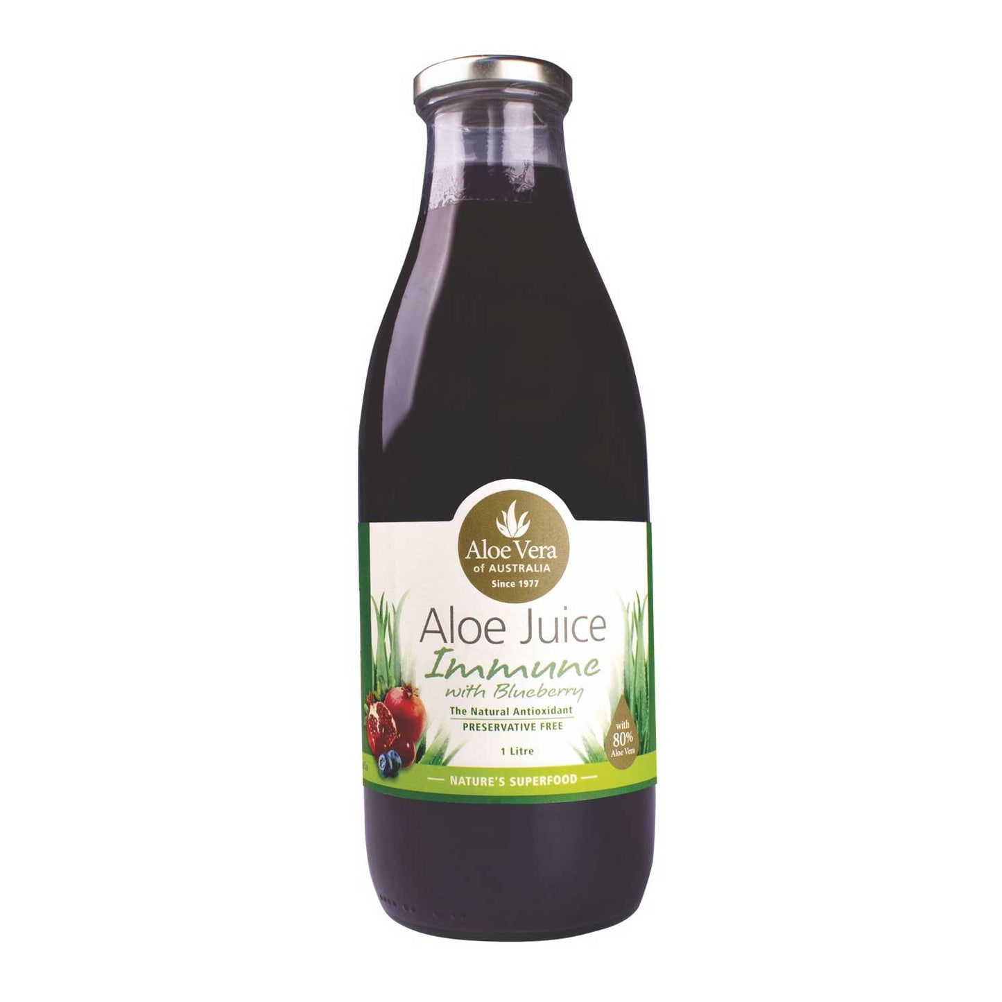 ALOE VERA OF AUSTRALIA Aloe Vera Immune Juice w Blueberry - L'Organic