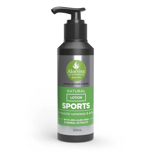 Aloe Vera of Australia Natural Sports Lotion - 125ml