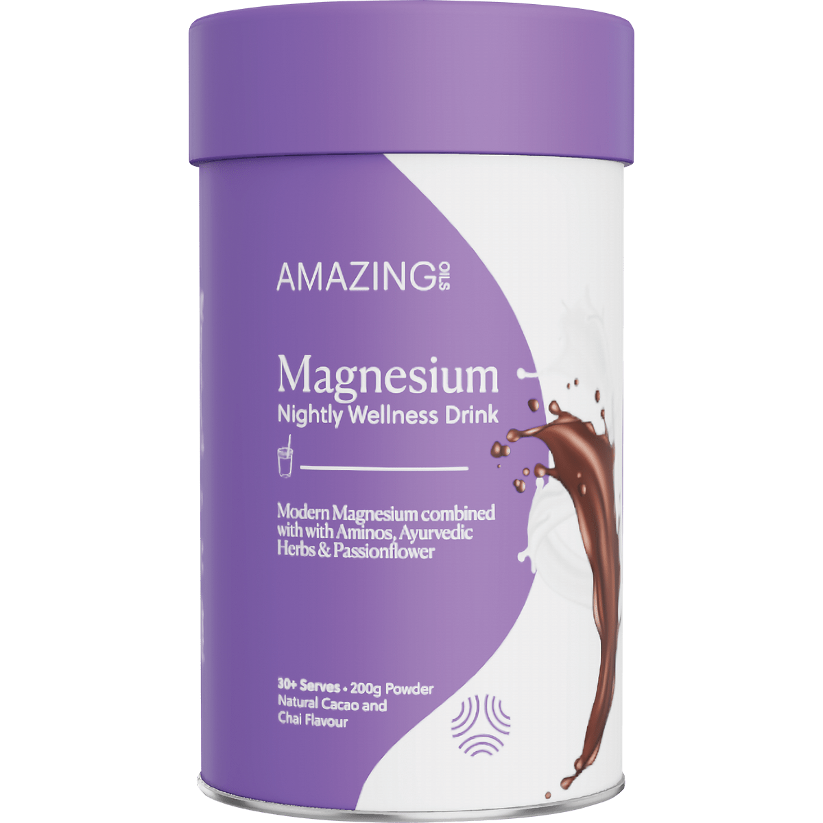 Amazing You Magnesium Nightly Wellness Drink Cacao & Chai - 200g - L'Organic