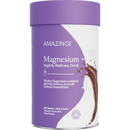 Amazing You Magnesium Nightly Wellness Drink Cacao & Chai - 200g - L'Organic