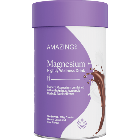 Amazing You Magnesium Nightly Wellness Drink Cacao & Chai - 200g - L'Organic