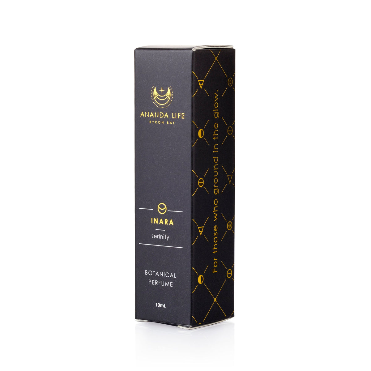 Inara natural botanical perfume oil roller with perfume box packaging – Ananda Life