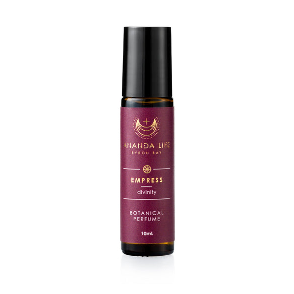 Empress natural perfume oil roller botanical rose jasmine fragrance – Ananda Life