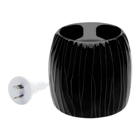 Aromamatic Wax Melt Electric Warmer - Black Pearl