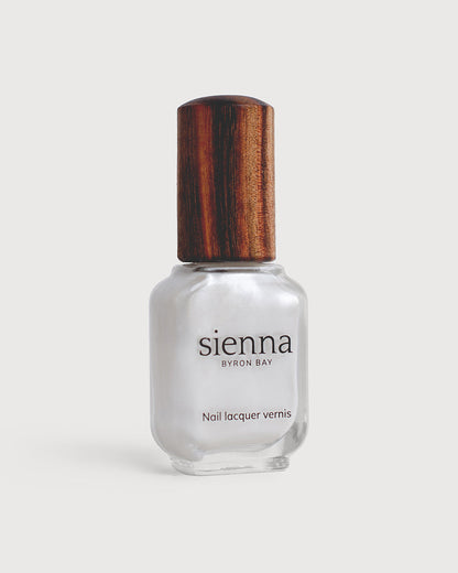 Sienna Nail Polish Aura - White Pearl - 10ml