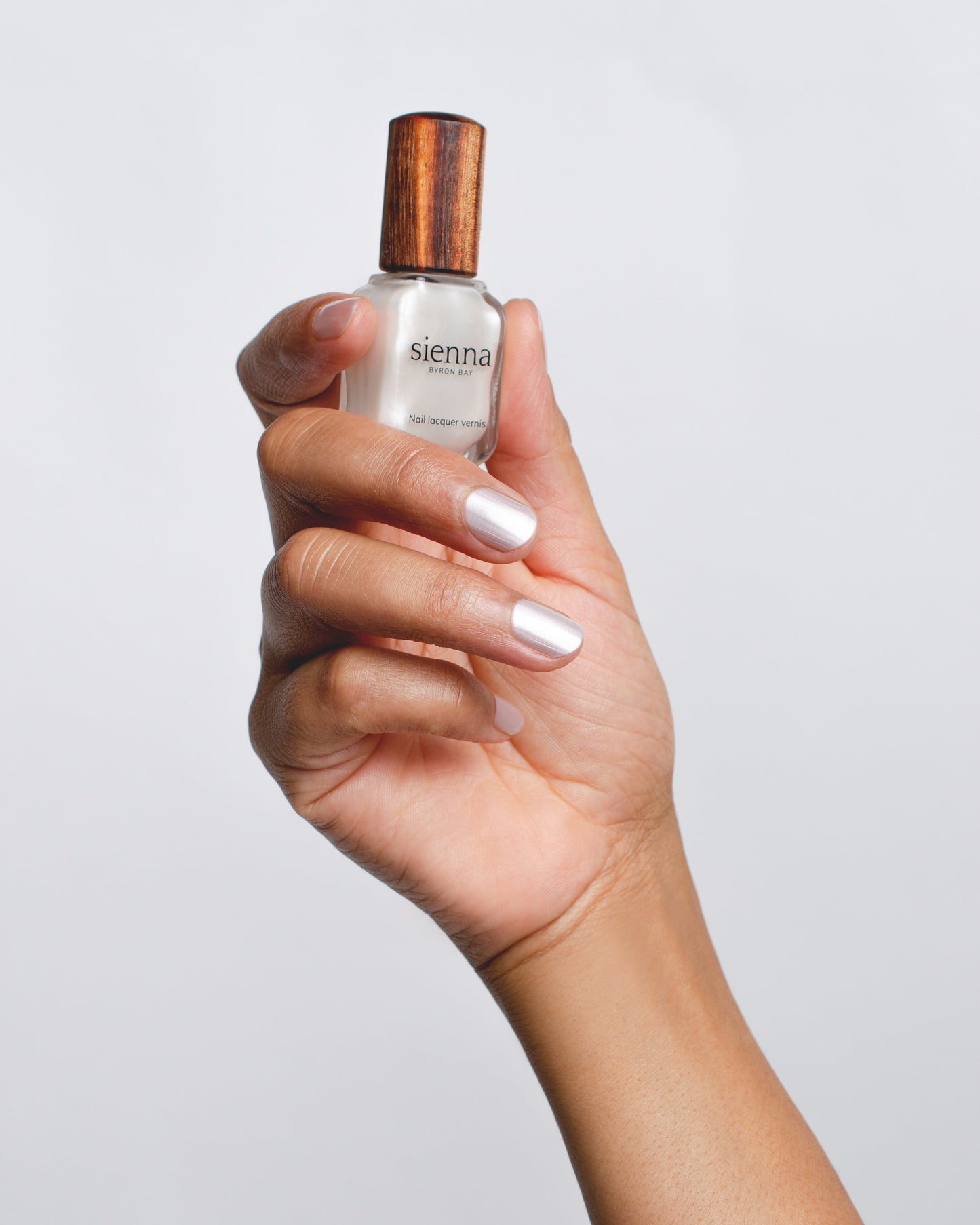 Sienna Nail Polish Aura - White Pearl - 10ml