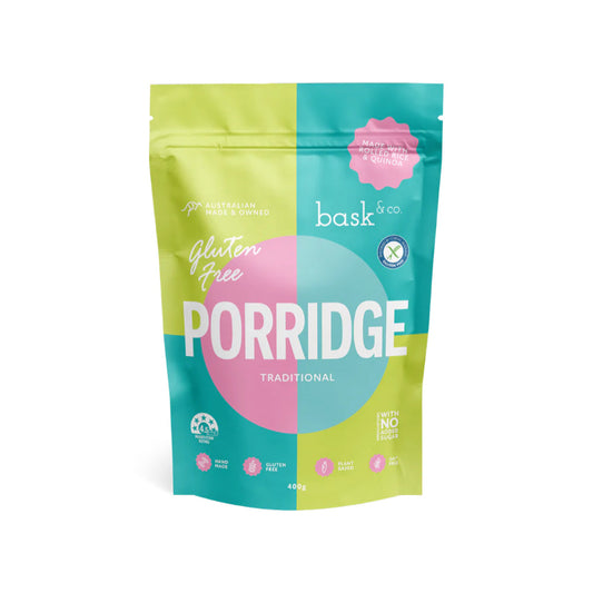 Bask and Co Gluten Free Porridge Traditional - 400g - L'Organic