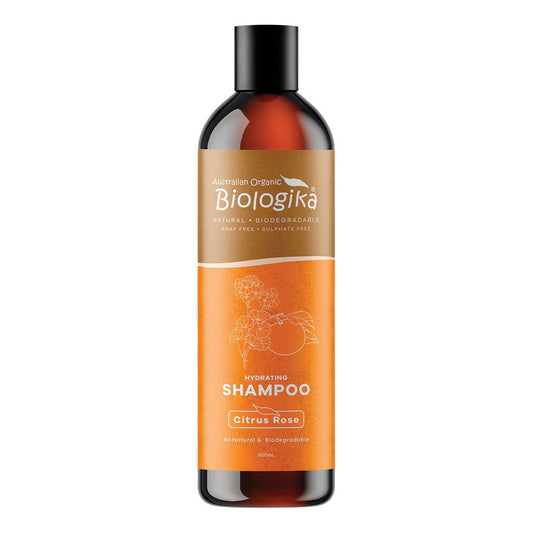 BIOLOGIKA Organic Shampoo Citrus Rose Damaged Hair - 500ml - L'Organic