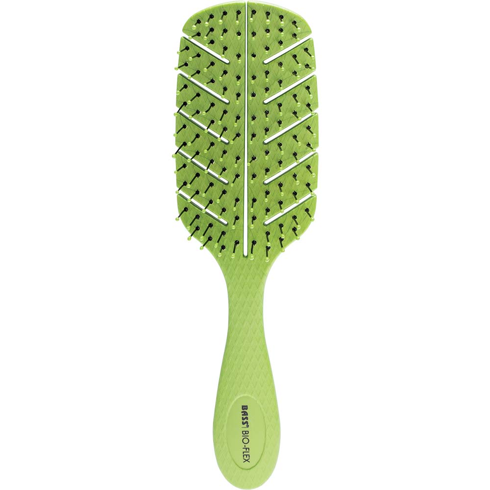 Bass Brushes Detangler Brush - Green