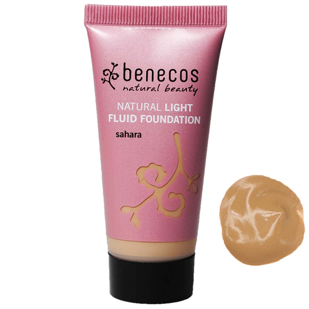 Benecos Natural Light Fluid Foundation Sahara - 30ml