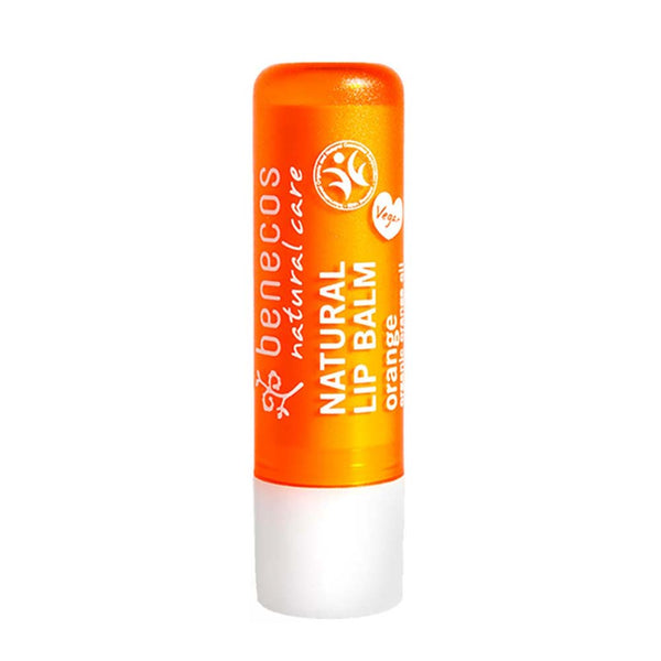 Benecos Natural Vegan Lip Balm Orange - 4.8g