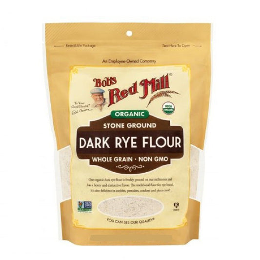 Bob's Red Mill Organic Dark Rye Flour - 567g - L'Organic