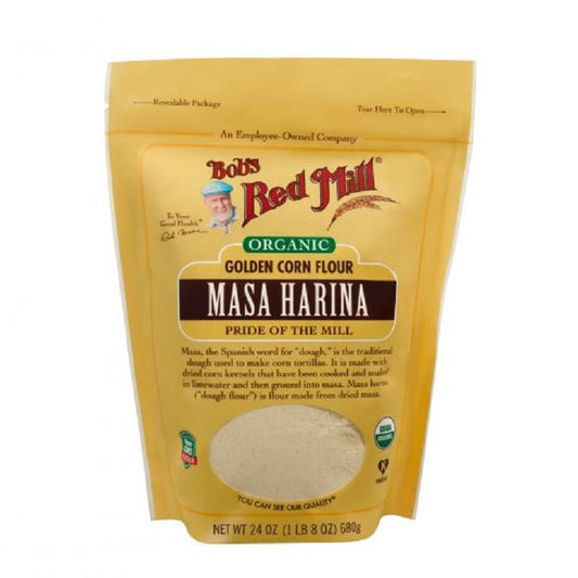 Bob's Red Mill Organic Masa Harina Pouch - 680g - L'Organic