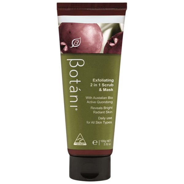 Botani Exfoliating 2 in 1 Scrub and Mask - 100g