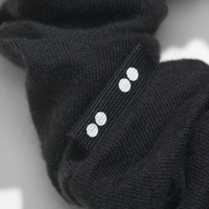 Kooshoo Plastic-Free 3-in-1 Bow Scrunchie - Black
