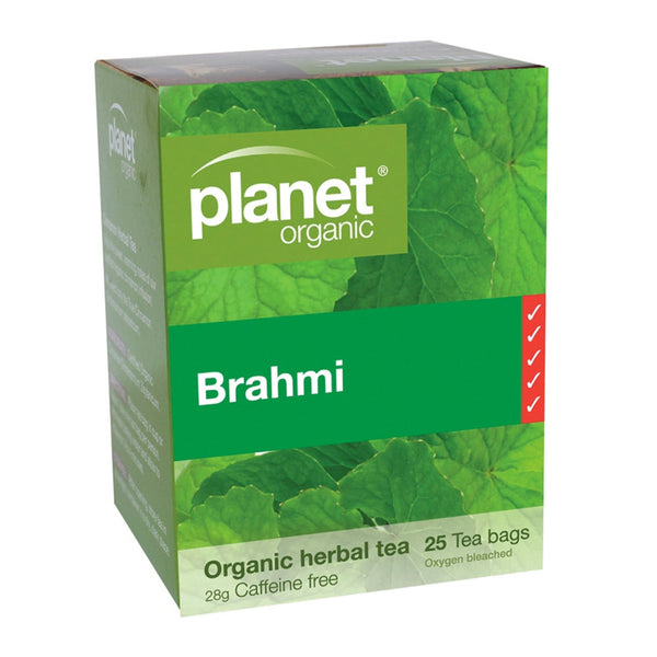 PLANET ORGANIC Brahmi Herbal Tea - 25 Bags