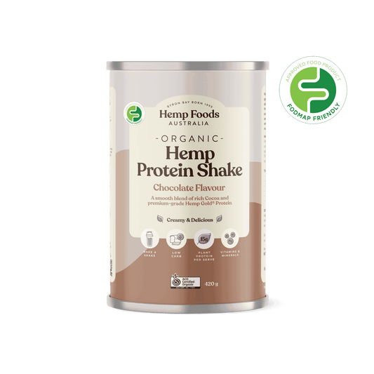 Hemp Foods Australia Organic Hemp Protein Shake Chocolate - 420g - L'Organic