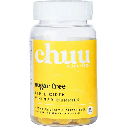 Chuu Nutrition Sugar Free Apple Cider Vinegar Gummies with the Mother - 60pcs