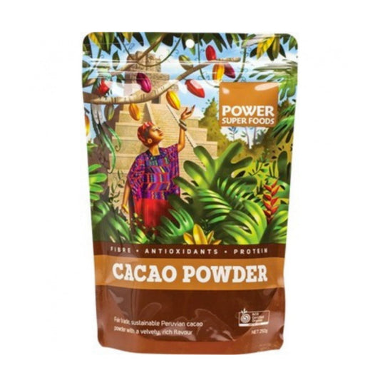 POWER SUPER FOODS Organic Cacao Powder - 250g